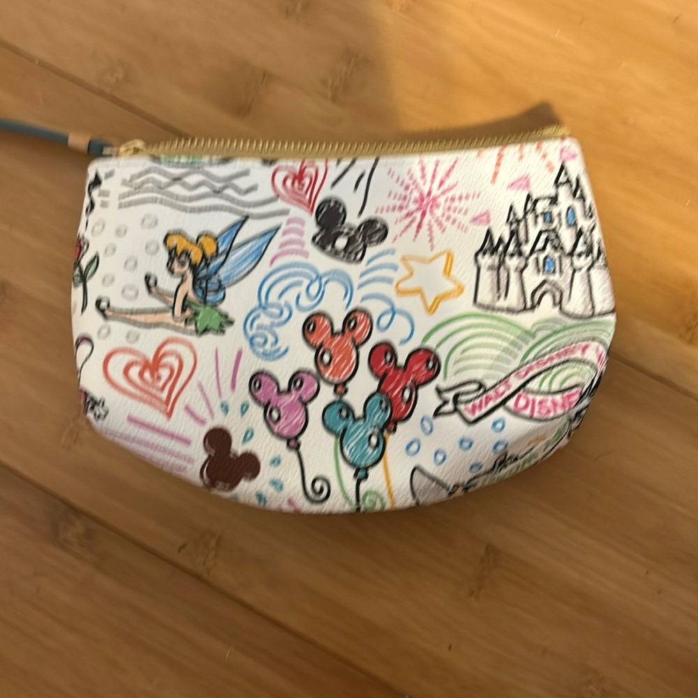 Dooney and bourke disney print pounch